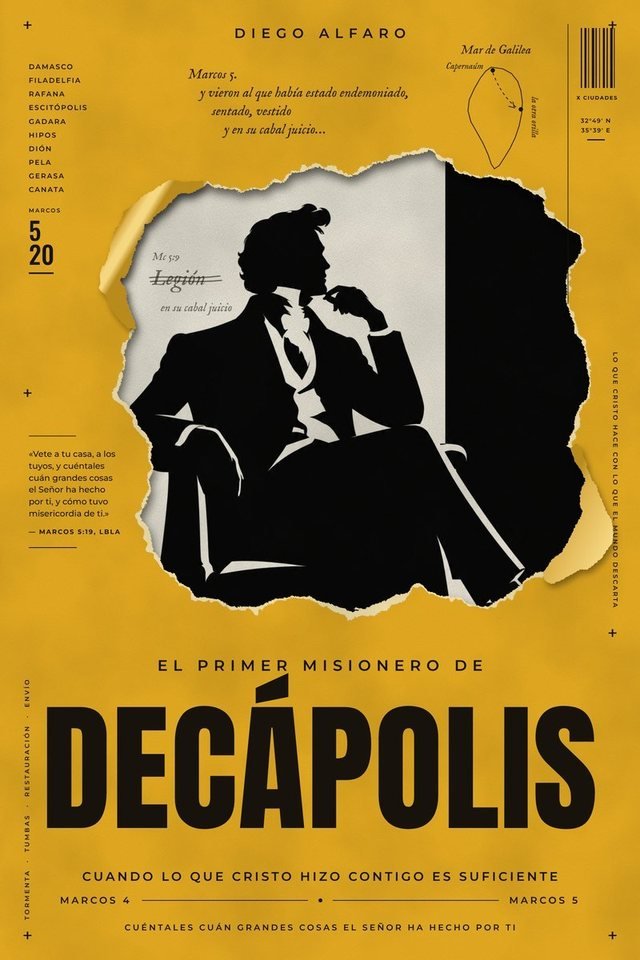Portada de El primer misionero de Decápolis